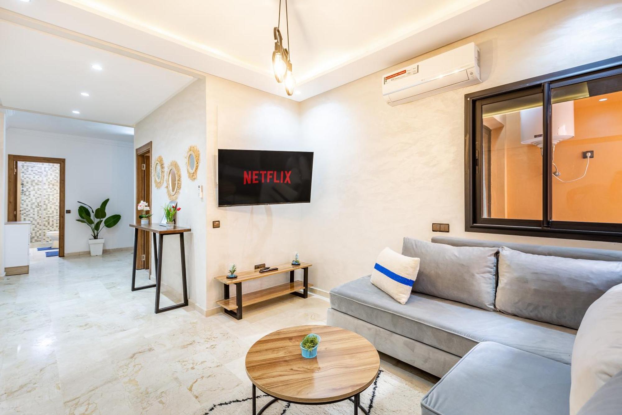 Magnificent Apartment In Gueliz - 100% Equipped Marrakesh Extérieur photo