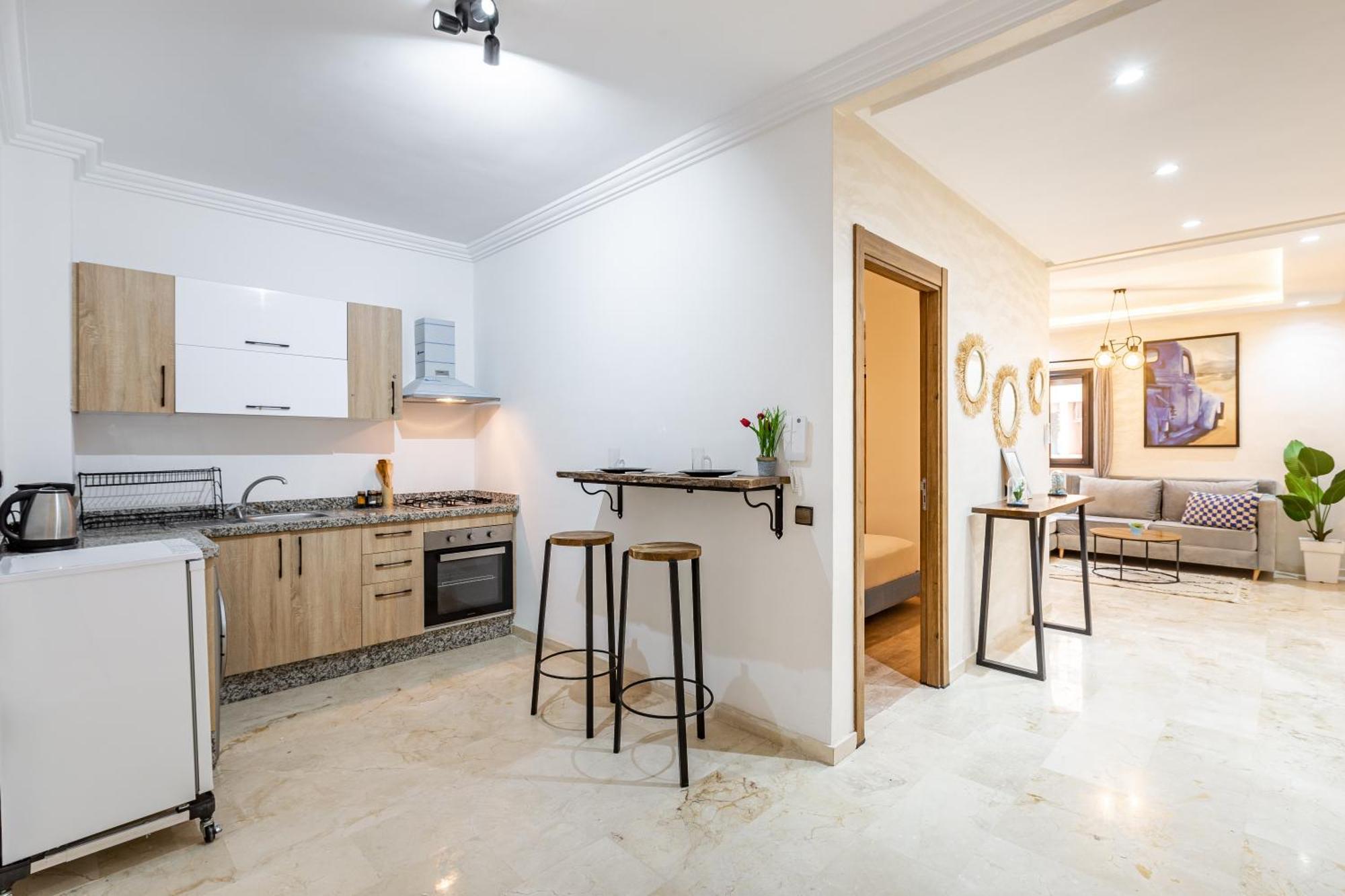 Magnificent Apartment In Gueliz - 100% Equipped Marrakesh Extérieur photo